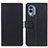 Custodia Portafoglio In Pelle Cover con Supporto M08L per Nokia X30 5G Nero