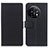 Custodia Portafoglio In Pelle Cover con Supporto M08L per OnePlus 11 5G Nero