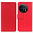 Custodia Portafoglio In Pelle Cover con Supporto M08L per OnePlus 11 5G Rosso