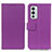 Custodia Portafoglio In Pelle Cover con Supporto M08L per OnePlus 9RT 5G Viola