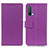 Custodia Portafoglio In Pelle Cover con Supporto M08L per OnePlus Nord CE 5G Viola