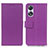 Custodia Portafoglio In Pelle Cover con Supporto M08L per Oppo A18 Viola