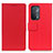 Custodia Portafoglio In Pelle Cover con Supporto M08L per Oppo A54 5G Rosso