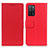 Custodia Portafoglio In Pelle Cover con Supporto M08L per Oppo A55 5G Rosso