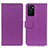 Custodia Portafoglio In Pelle Cover con Supporto M08L per Oppo A55S 5G Viola