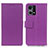 Custodia Portafoglio In Pelle Cover con Supporto M08L per Oppo F21 Pro 4G Viola