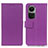 Custodia Portafoglio In Pelle Cover con Supporto M08L per Oppo Reno10 5G Viola