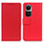 Custodia Portafoglio In Pelle Cover con Supporto M08L per Oppo Reno10 Pro 5G Rosso
