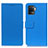 Custodia Portafoglio In Pelle Cover con Supporto M08L per Oppo Reno5 F Blu