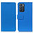 Custodia Portafoglio In Pelle Cover con Supporto M08L per Oppo Reno6 5G Blu