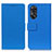 Custodia Portafoglio In Pelle Cover con Supporto M08L per Oppo Reno8 T 4G Blu