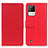 Custodia Portafoglio In Pelle Cover con Supporto M08L per Realme C11 (2021) Rosso