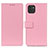 Custodia Portafoglio In Pelle Cover con Supporto M08L per Samsung Galaxy A03 Rosa