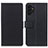 Custodia Portafoglio In Pelle Cover con Supporto M08L per Samsung Galaxy A04s Nero