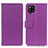 Custodia Portafoglio In Pelle Cover con Supporto M08L per Samsung Galaxy A22 4G Viola