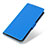 Custodia Portafoglio In Pelle Cover con Supporto M08L per Samsung Galaxy A32 5G Blu