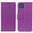 Custodia Portafoglio In Pelle Cover con Supporto M08L per Samsung Galaxy F42 5G Viola