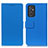 Custodia Portafoglio In Pelle Cover con Supporto M08L per Samsung Galaxy M34 5G Blu