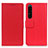 Custodia Portafoglio In Pelle Cover con Supporto M08L per Sony Xperia 1 IV SO-51C Rosso