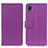 Custodia Portafoglio In Pelle Cover con Supporto M08L per Sony Xperia Ace III Viola