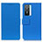 Custodia Portafoglio In Pelle Cover con Supporto M08L per Vivo Y76s 5G Blu