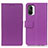 Custodia Portafoglio In Pelle Cover con Supporto M08L per Xiaomi Mi 11i 5G Viola