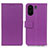 Custodia Portafoglio In Pelle Cover con Supporto M08L per Xiaomi Poco C65 Viola