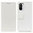 Custodia Portafoglio In Pelle Cover con Supporto M08L per Xiaomi Poco F3 5G Bianco