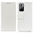 Custodia Portafoglio In Pelle Cover con Supporto M08L per Xiaomi Poco M4 Pro 5G Bianco