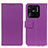 Custodia Portafoglio In Pelle Cover con Supporto M08L per Xiaomi Redmi 10 India Viola