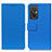 Custodia Portafoglio In Pelle Cover con Supporto M08L per Xiaomi Redmi 11 Prime 4G Blu