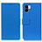 Custodia Portafoglio In Pelle Cover con Supporto M08L per Xiaomi Redmi A1 Blu