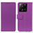 Custodia Portafoglio In Pelle Cover con Supporto M08L per Xiaomi Redmi K60 Ultra 5G Viola