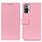 Custodia Portafoglio In Pelle Cover con Supporto M08L per Xiaomi Redmi Note 10 Pro 4G Rosa