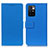 Custodia Portafoglio In Pelle Cover con Supporto M08L per Xiaomi Redmi Note 11 4G (2021) Blu