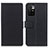 Custodia Portafoglio In Pelle Cover con Supporto M08L per Xiaomi Redmi Note 11 4G (2021) Nero