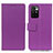 Custodia Portafoglio In Pelle Cover con Supporto M08L per Xiaomi Redmi Note 11 4G (2021) Viola