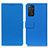 Custodia Portafoglio In Pelle Cover con Supporto M08L per Xiaomi Redmi Note 11 4G (2022) Blu