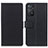 Custodia Portafoglio In Pelle Cover con Supporto M08L per Xiaomi Redmi Note 11 Pro 4G Nero