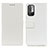 Custodia Portafoglio In Pelle Cover con Supporto M08L per Xiaomi Redmi Note 11 SE 5G Bianco