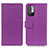 Custodia Portafoglio In Pelle Cover con Supporto M08L per Xiaomi Redmi Note 11 SE 5G Viola