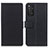 Custodia Portafoglio In Pelle Cover con Supporto M08L per Xiaomi Redmi Note 11S 4G Nero