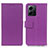 Custodia Portafoglio In Pelle Cover con Supporto M08L per Xiaomi Redmi Note 12 4G Viola