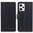 Custodia Portafoglio In Pelle Cover con Supporto M08L per Xiaomi Redmi Note 12 Pro 5G Nero