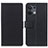 Custodia Portafoglio In Pelle Cover con Supporto M08L per Xiaomi Redmi Note 13 Pro 5G Nero