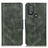 Custodia Portafoglio In Pelle Cover con Supporto M09L per Motorola Moto G Power (2022) Verde