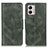 Custodia Portafoglio In Pelle Cover con Supporto M09L per Motorola Moto G53 5G Verde