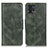 Custodia Portafoglio In Pelle Cover con Supporto M09L per Motorola Moto G72 Verde