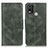 Custodia Portafoglio In Pelle Cover con Supporto M09L per Nokia G11 Plus Verde