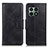 Custodia Portafoglio In Pelle Cover con Supporto M09L per OnePlus 10 Pro 5G Nero